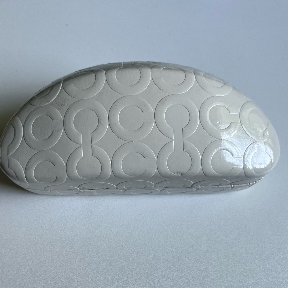 Coach Imprinted Logo Eyeglasses Case